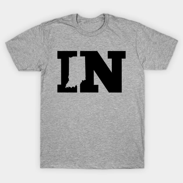 IN State of Indiana T-Shirt by INpressMerch